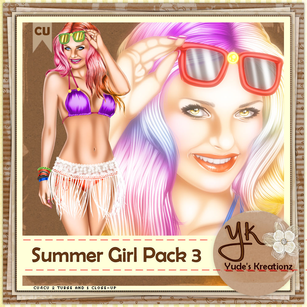 Summer Girl Pack 3 - Click Image to Close